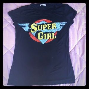 A super girl T-shirts.